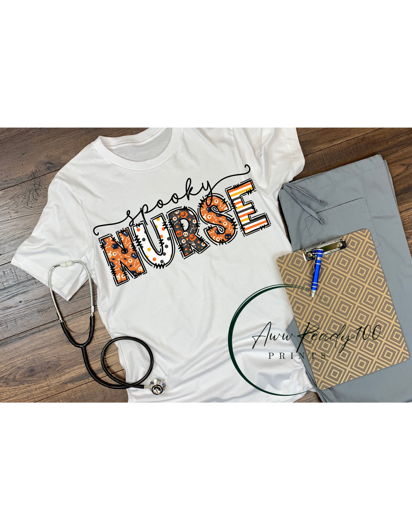Spooky Nurse 1 | 10" DTF Transfer
