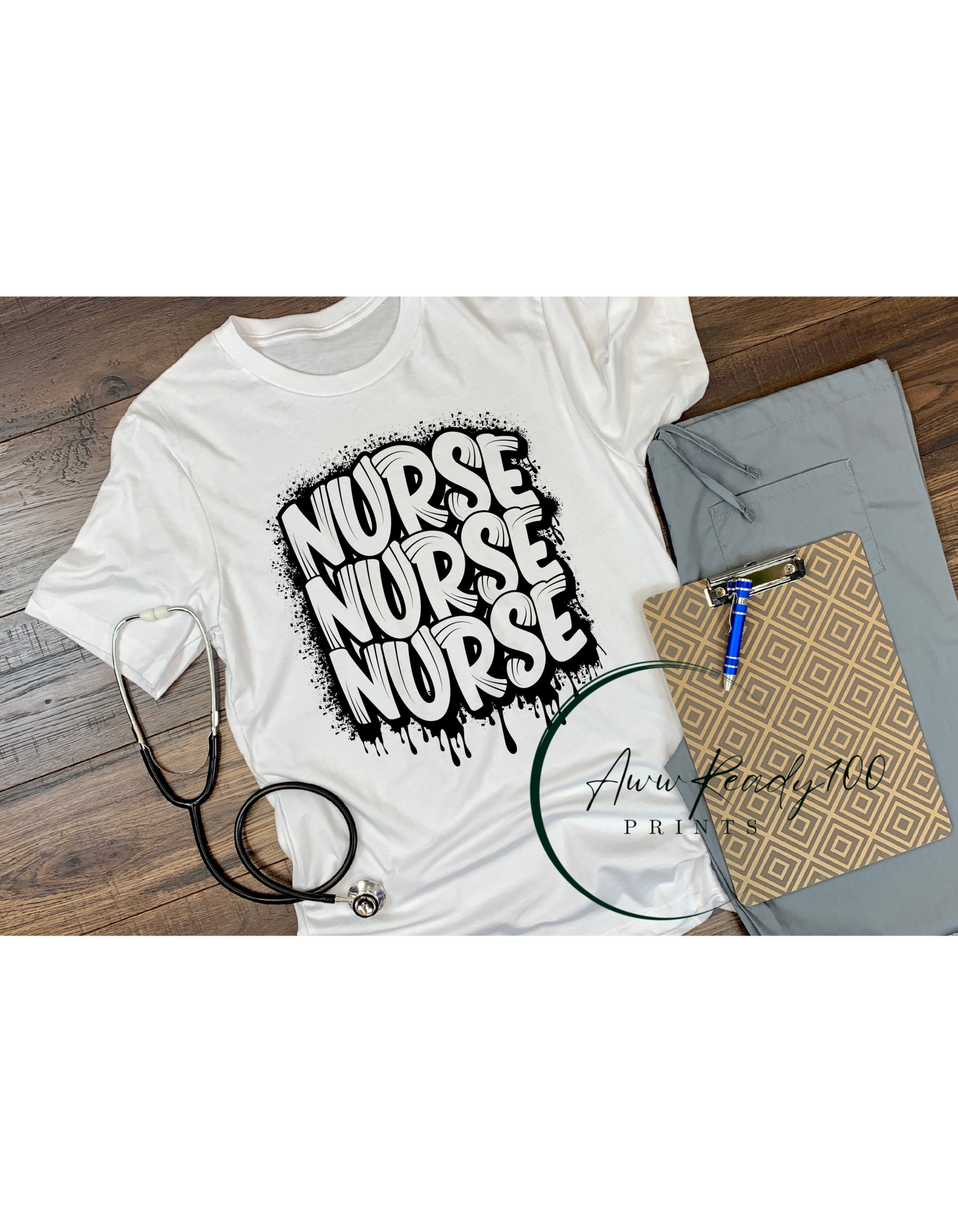 Nurse Drip | 10" DTF Transfer