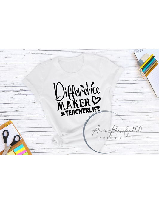 Difference Maker | 10" DTF Transfer