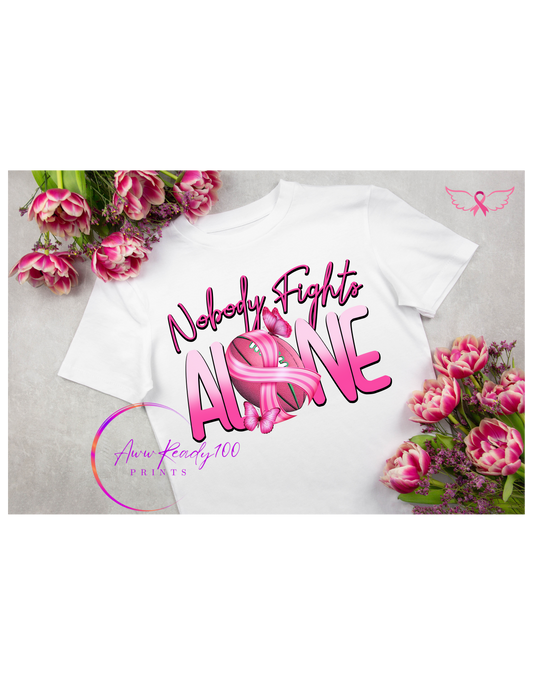 Nobody Fights Alone | 10'' DTF Transfer