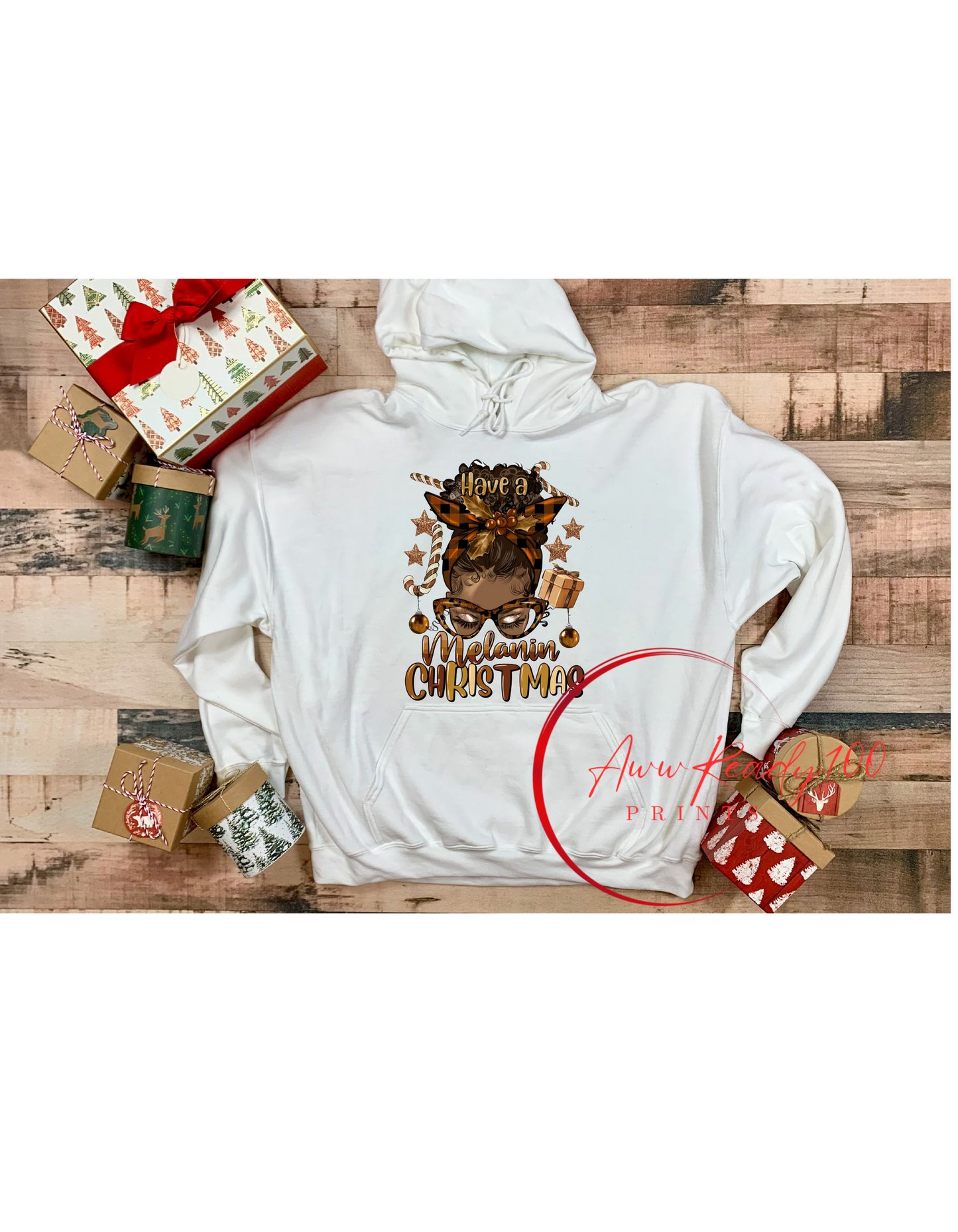 Melanin Christmas | 10'' DTF Transfer