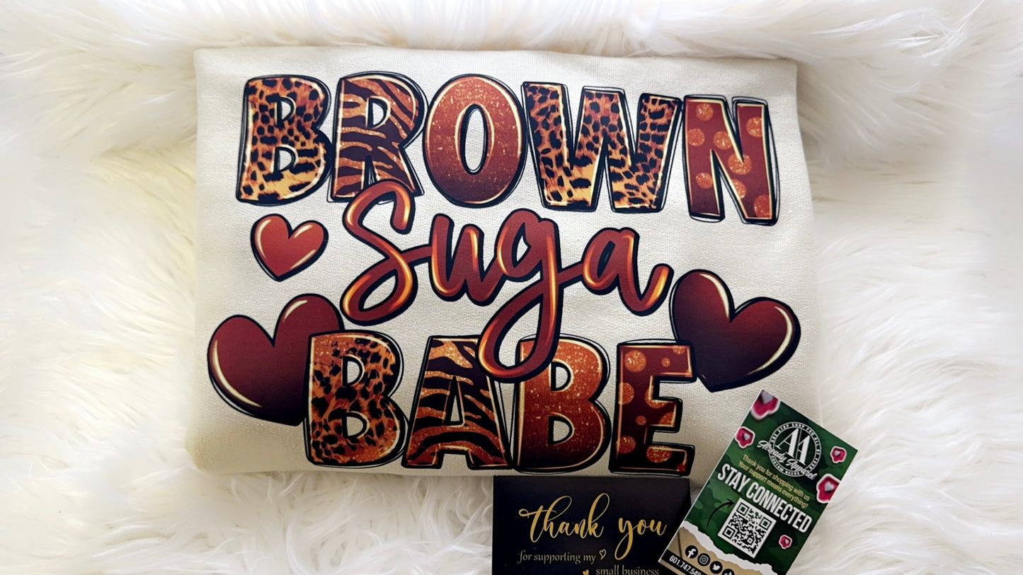 Brown Sugar Babe Sweatshirt, In My Era Brown Sugar Hoodie, Melanin Hoodie Shirt Black Woman, Pure Brown Sugar