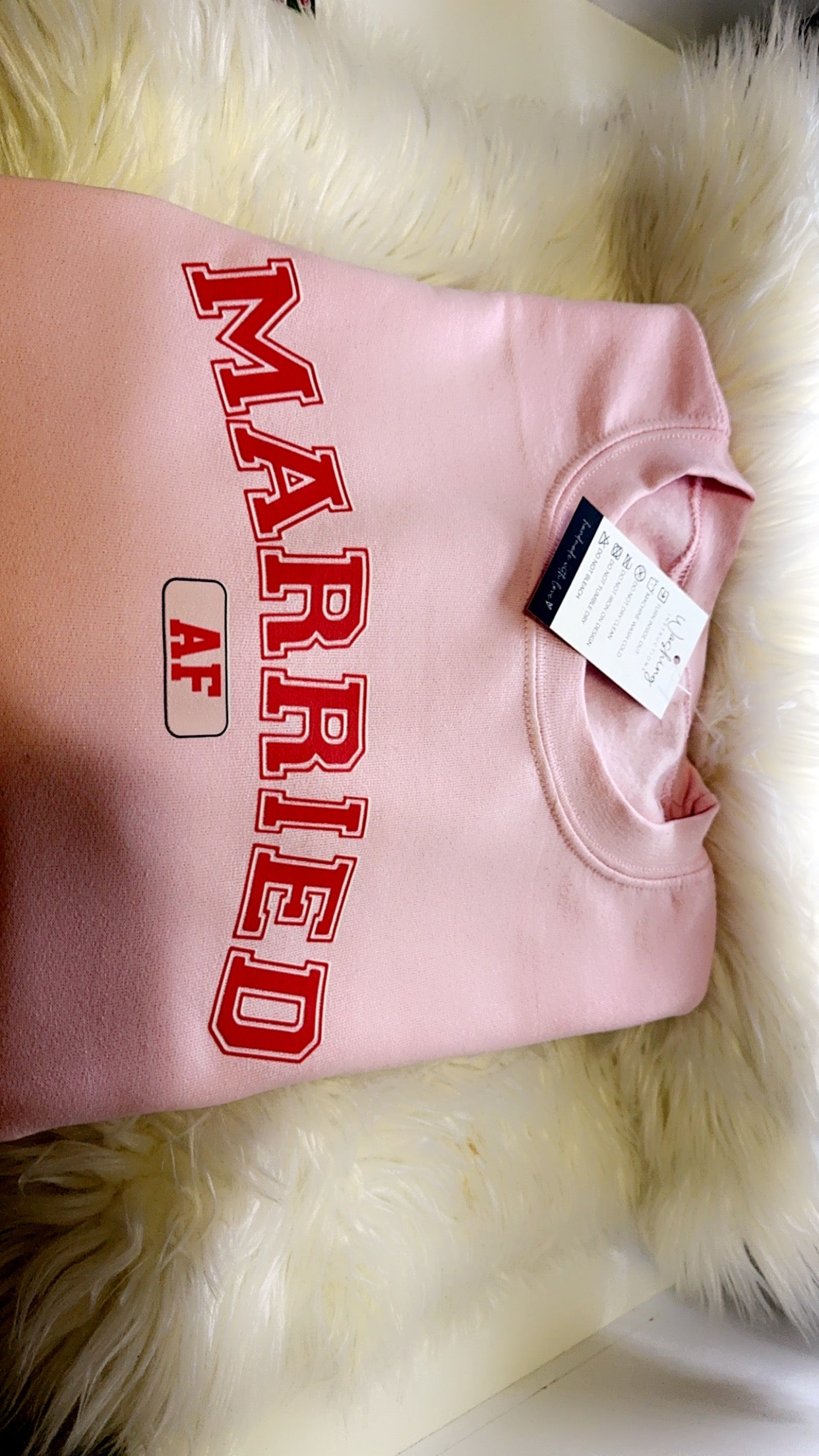 Valentines Sweatshirt | Married AF | Single AF| Rep Your Squad on Love Day
