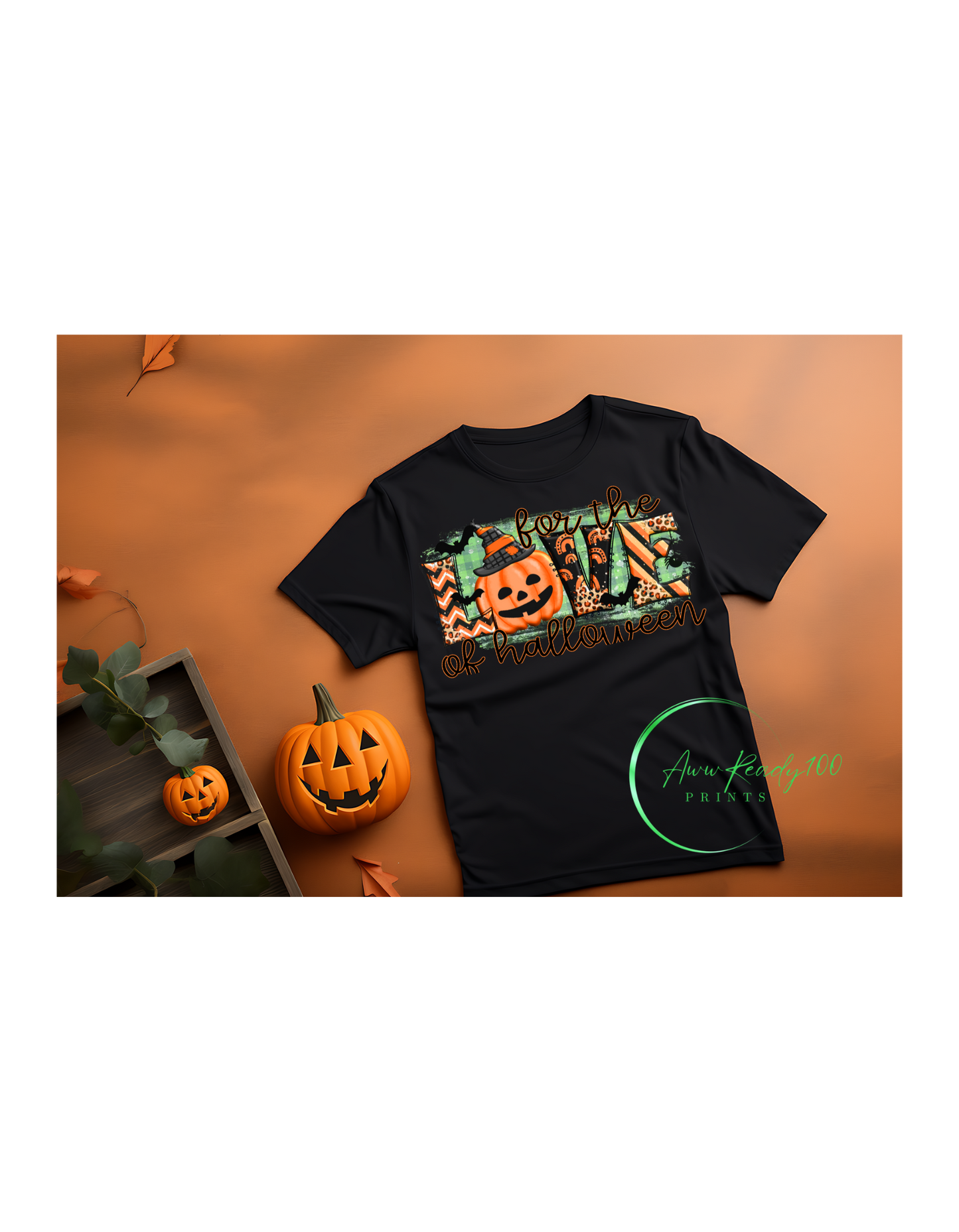 For The LOVE of Halloween | 10" DTF Transfer
