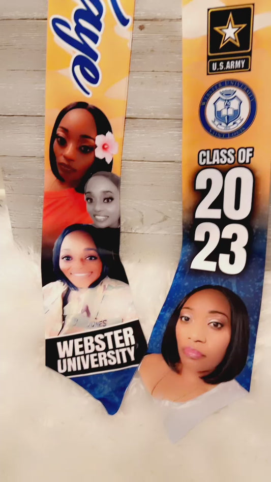 Custom Graduation Stole