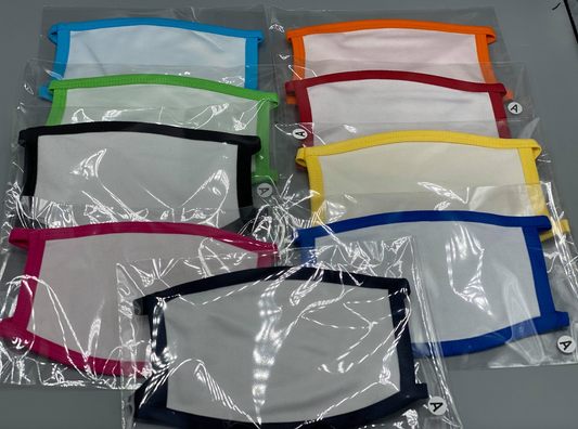 SUBLIMATION FACE COVER WITH FILTER POCKETS (KIDS)