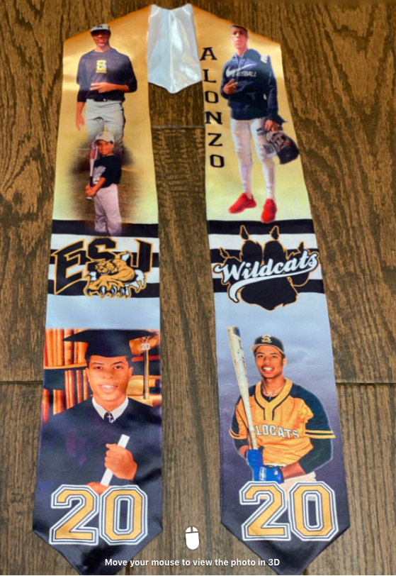 Graduation Stole 100% Sublimation Blank