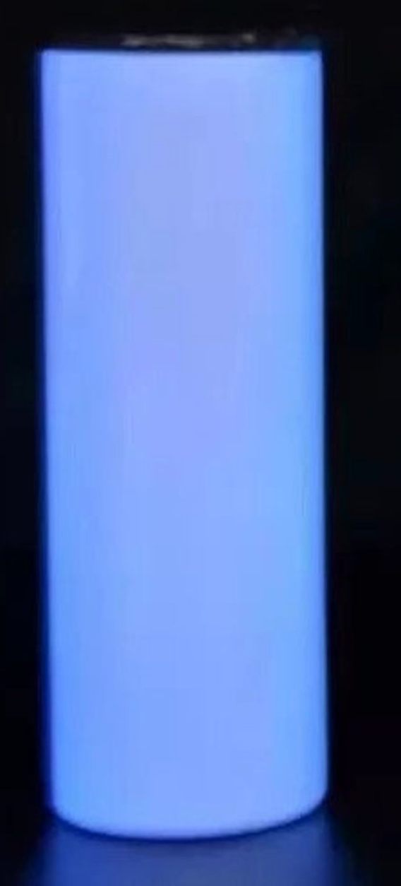 Blank STRAIGHT Glow in the Dark 20oz Sublimation Tumbler