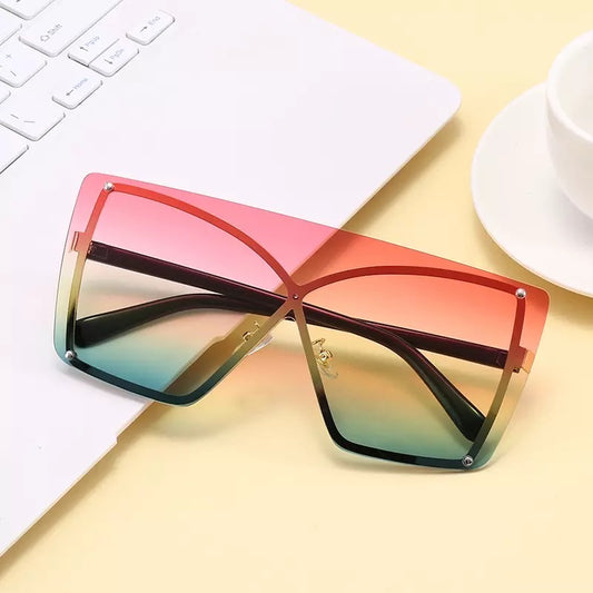 Women’s Trendy Oversized Box Shades