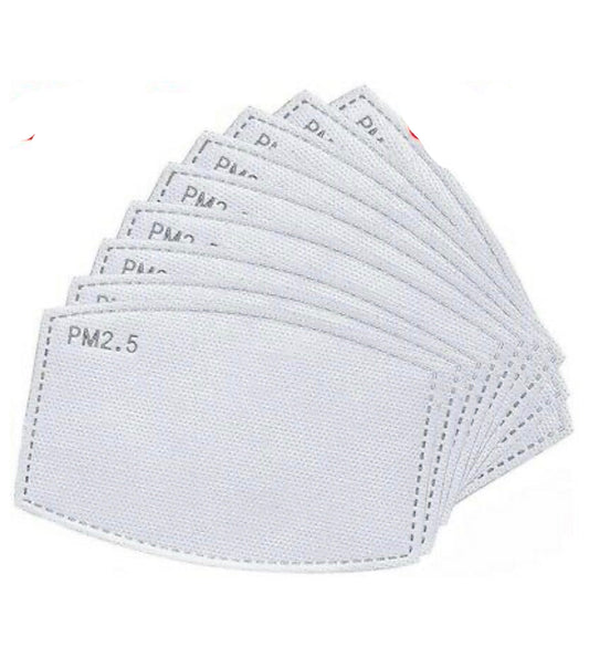 PM2.5 5 Layer Carbon Face Super Fresh Air Mask Filter Replacements