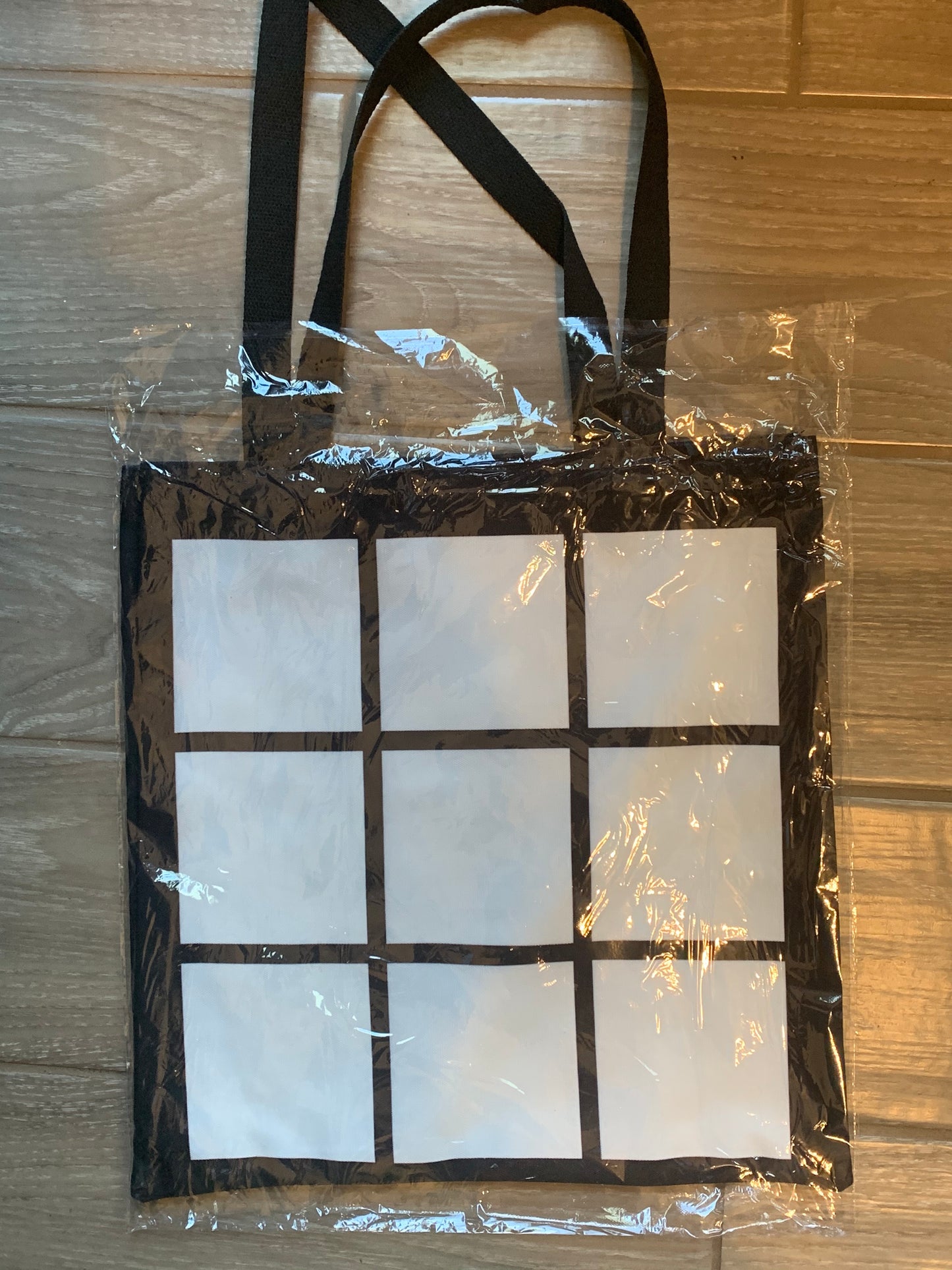 High Quality Sublimation 9 Panel Tote Bag