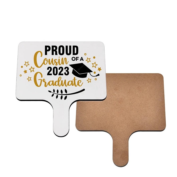 Sublimation MDF Graduation Cap Topper