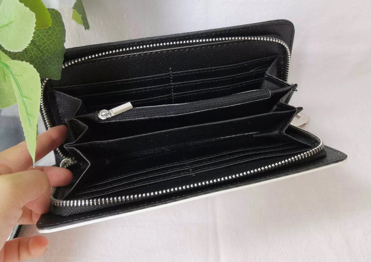 Sublimation Leather Ladies Wallet w/strap