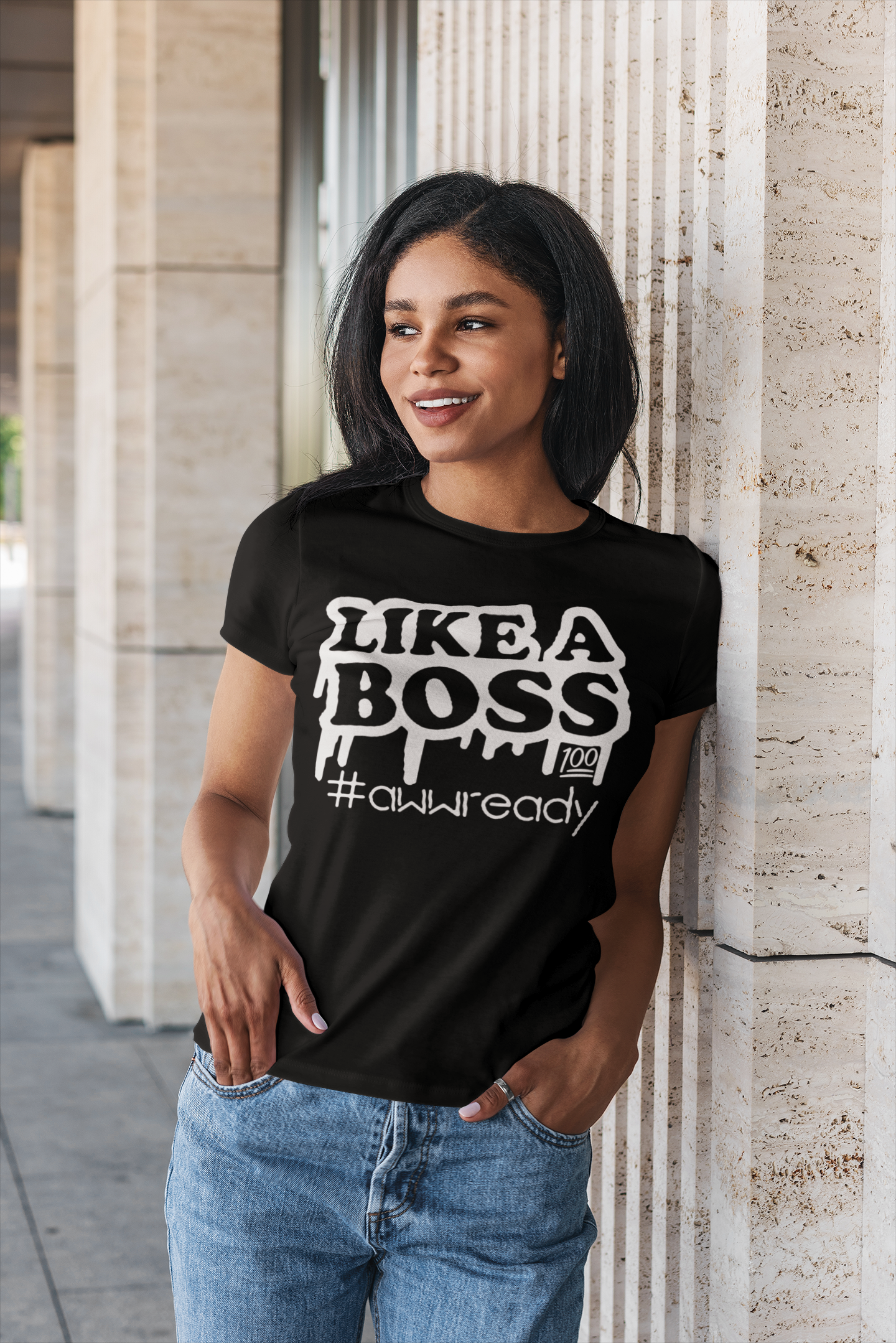 L.A.B. "Like A Boss" Drip Tee