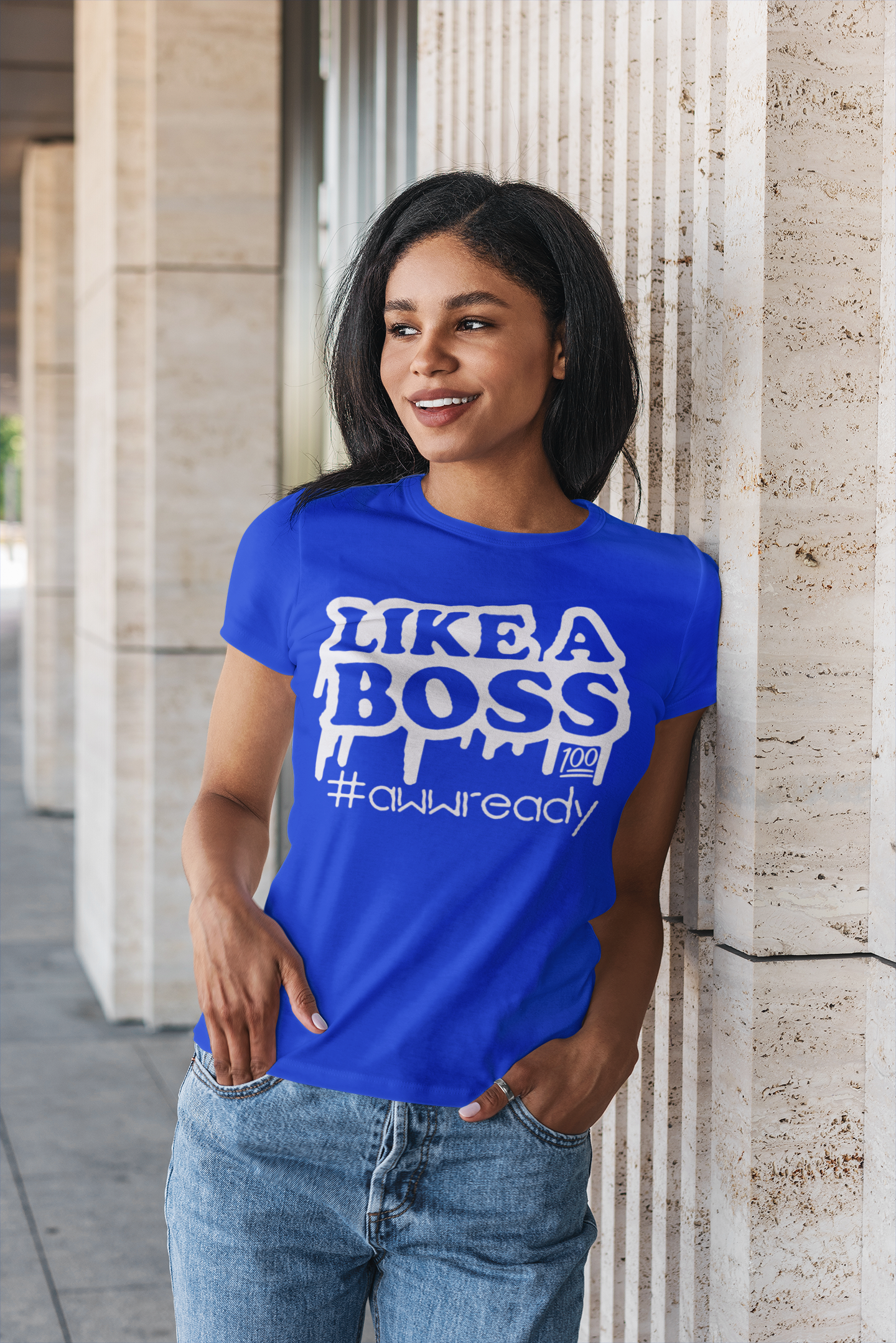 L.A.B. "Like A Boss" Drip Tee