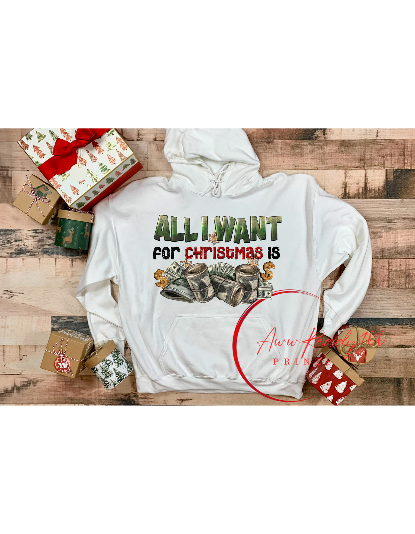 All I Want For Christmas| 10'' DTF Transfer