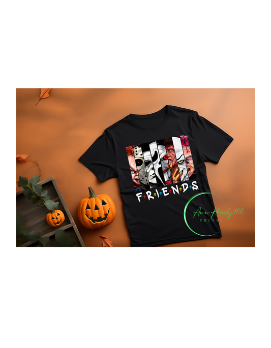 F.R.I.E.N.D.S Halloween Massacre | 10" DTF Transfer