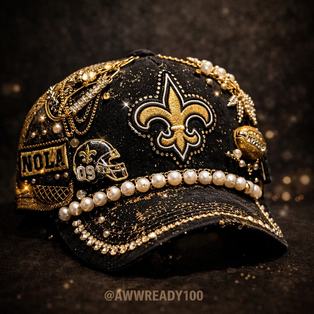 Custom Junk Trucker Hat | Handcrafted Patch Hat | AWWREADY100 Prints Statement Hat