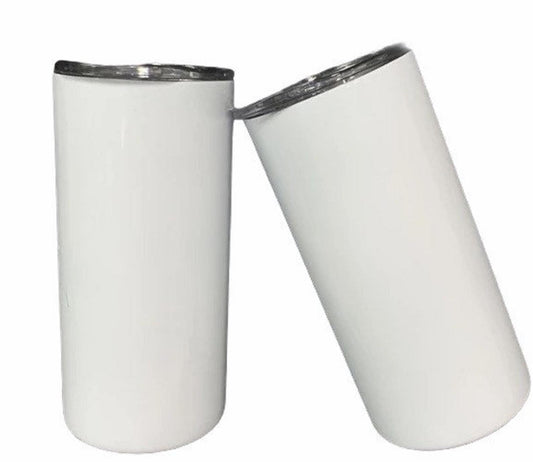 15oz White Sublimation Tumbler