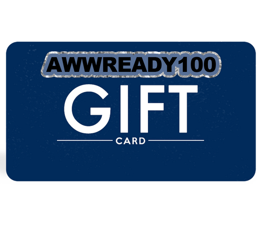 AWWREADY100 Gift Card