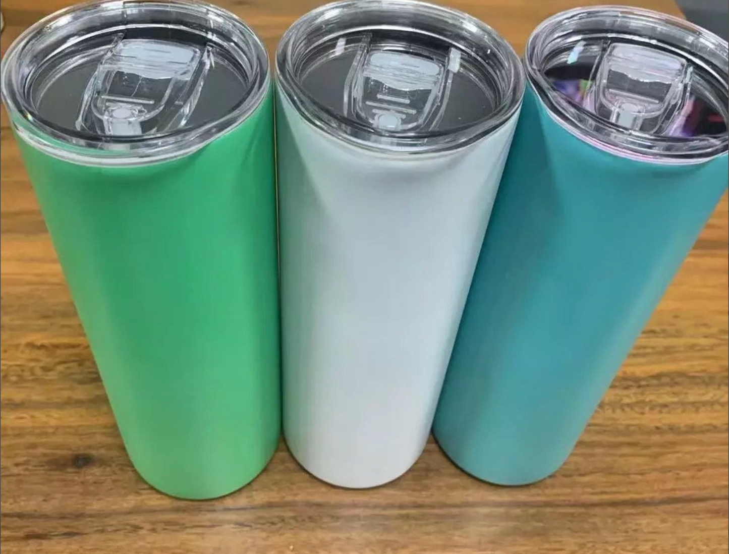 Blank STRAIGHT Glow in the Dark 20oz Sublimation Tumbler