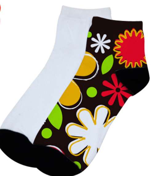 Sublimation Polyester Sport Socks For Women