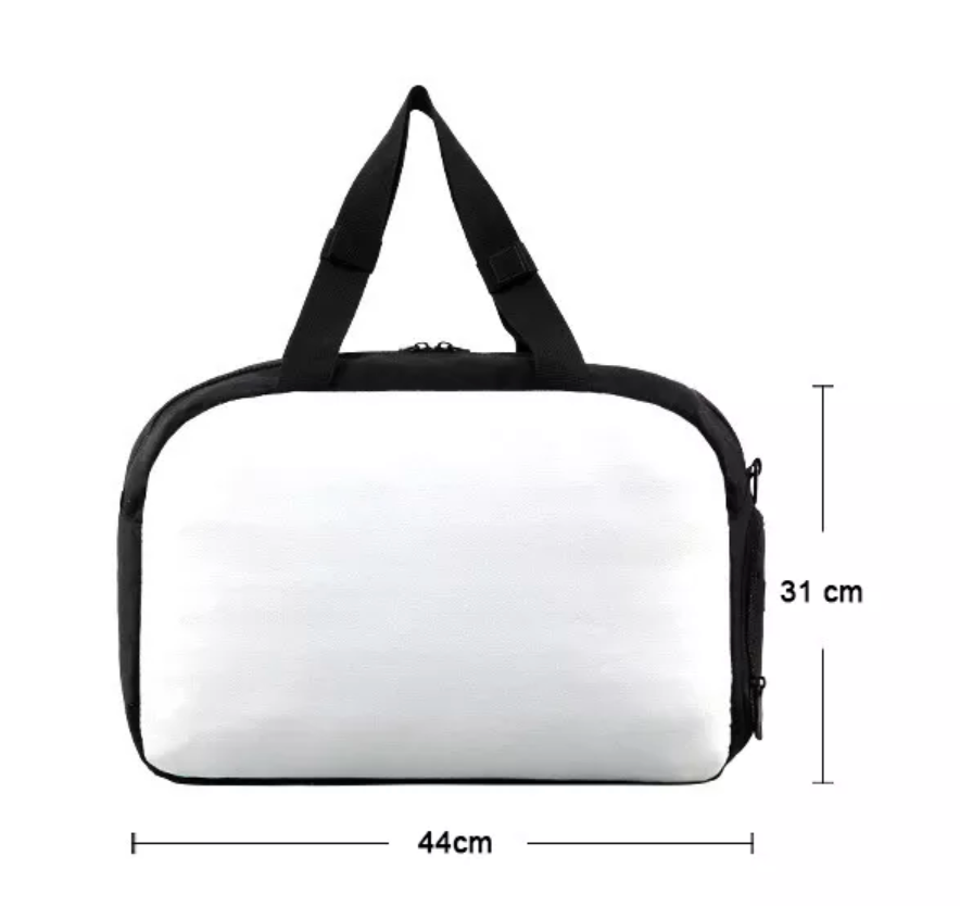 Sublimation Travel Bag w/ Removable Flap