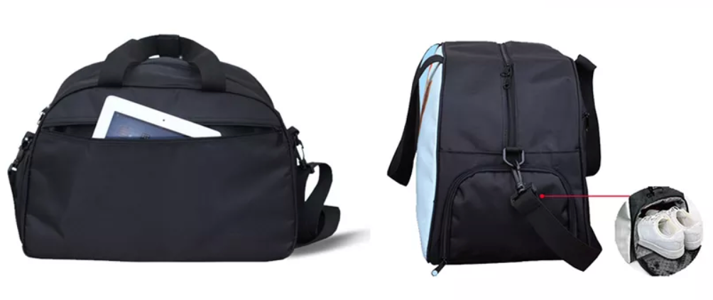 Sublimation Travel Bag w/ Removable Flap