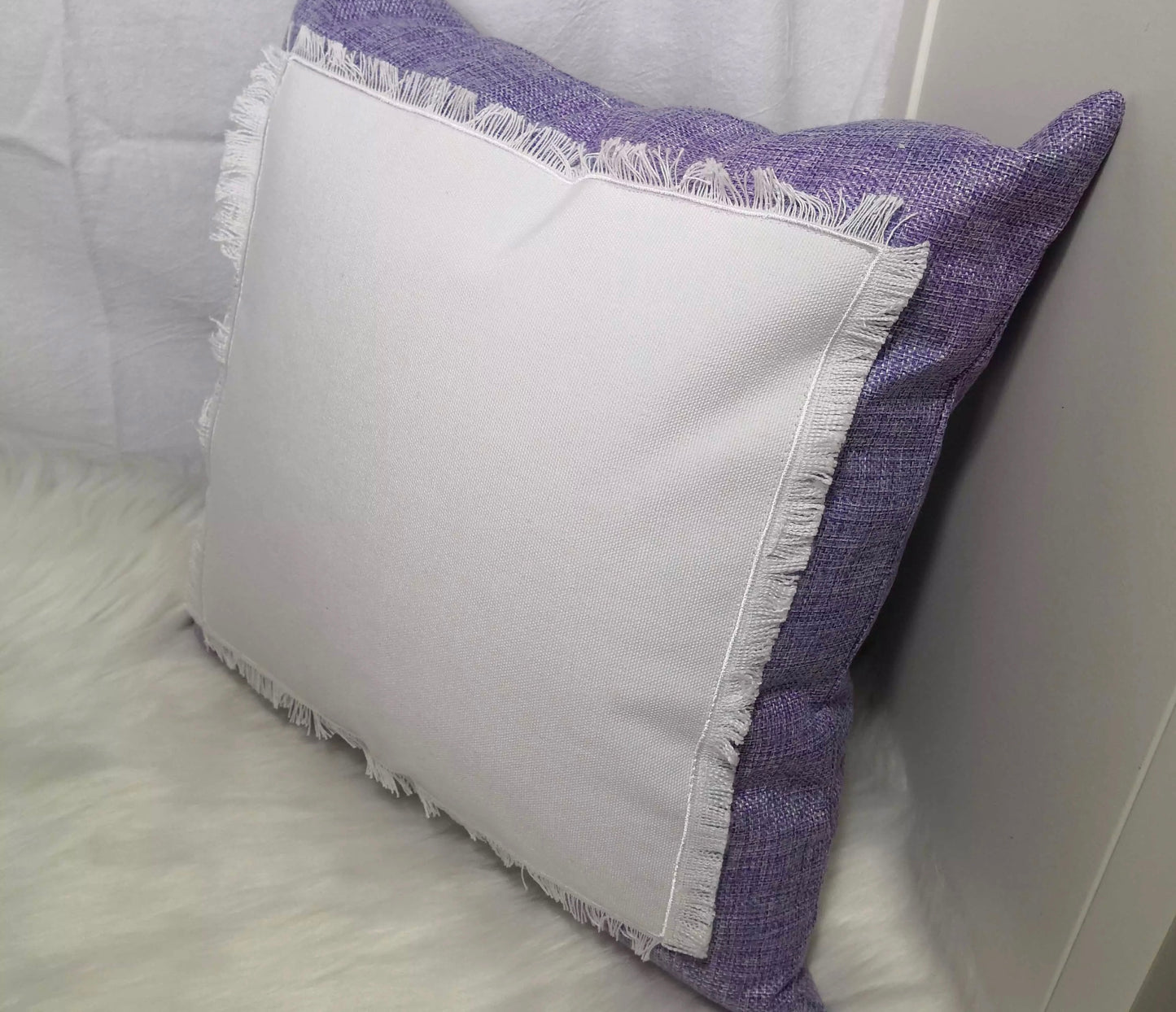 Sublimation Linen Patch Pillow Cover