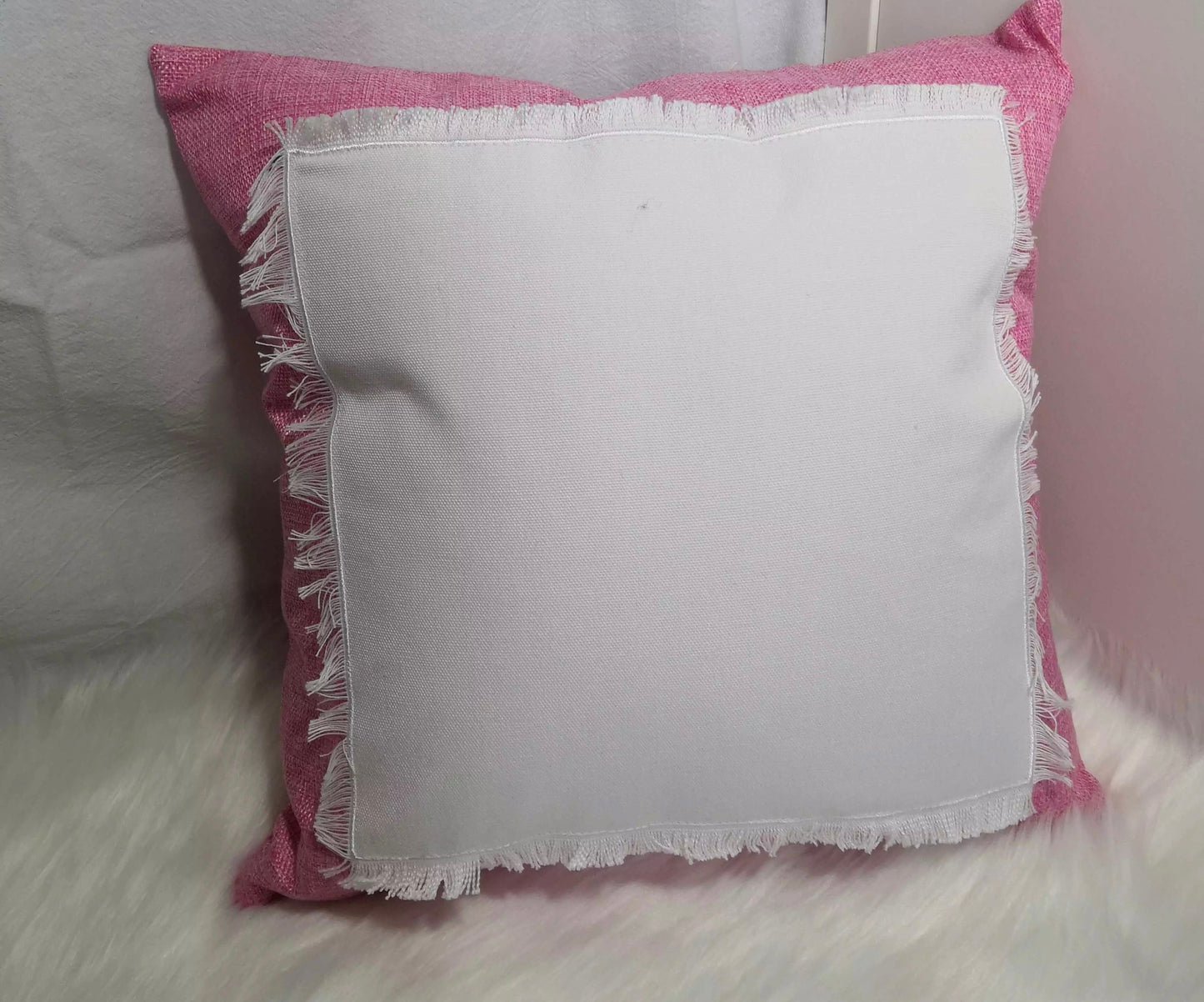 Sublimation Linen Patch Pillow Cover