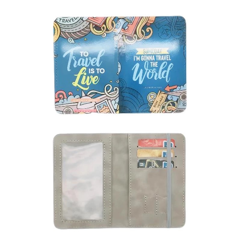Sublimation Passport Holder  Credit Card Cover