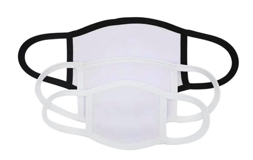 Sublimation Face Mask (10 pack bundle)