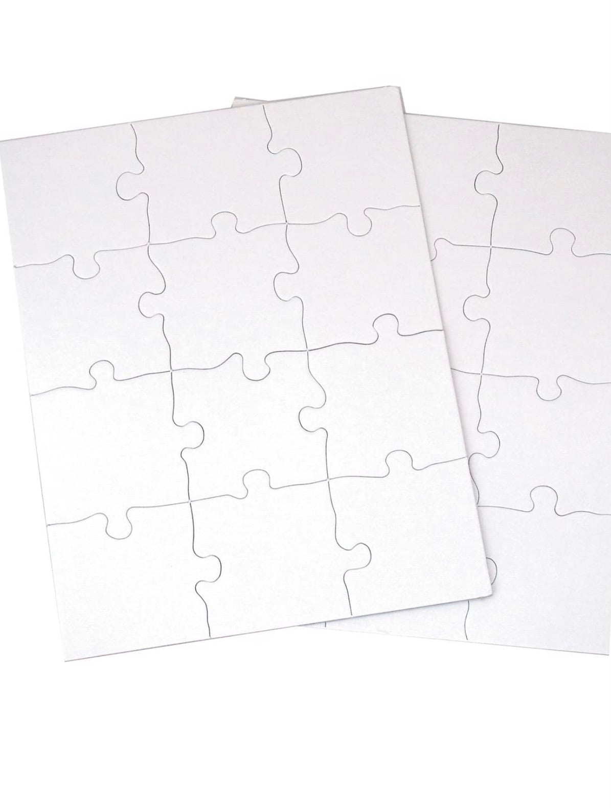 A4 or A5 Blank Sublimation puzzle Jigsaw