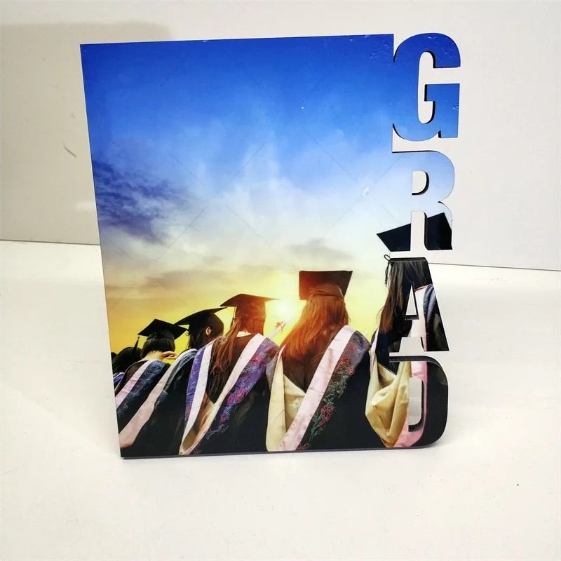 Sublimation MDF Frames (Grad, Love, 2021, 2022, DAD, MOM, SENIOR, GRANDKIDS)