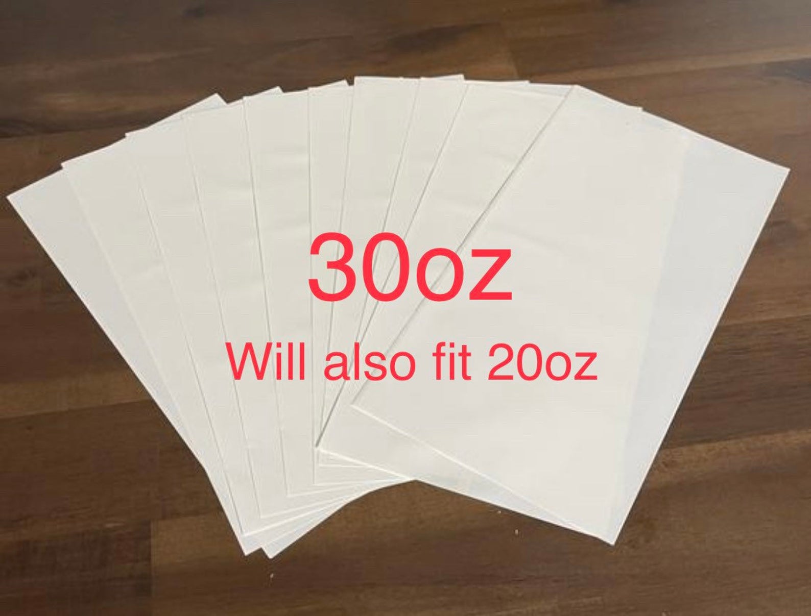 Sublimation Shrink Wrap for 30oz or 20oz Tumbler – Already Apparel LLC